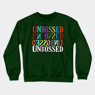 UNBOSSED - Multi - Back Crewneck Sweatshirt